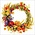 RIOLIS . RIO Counted Cross Stitch Kit 11.75"X11.75" Wreath With Wheat