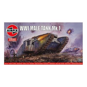 Airfix . ARX 1/76 WWI Male Tank