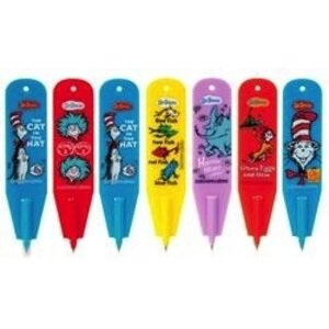 Geddes . GED (DISC) Dr Seuss Bookmark & Pen in 1