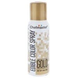 Chefmaster . CHF Edible Colour Spray - Gold