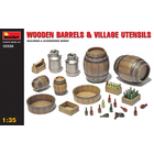 Miniart . MNA 1/35 Wooden Barrels/Utns