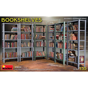 Miniart . MNA 1/35 Bookshelves