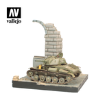 Vallejo Paints . VLJ German Ruined Building 15.5cm x 15.5cm