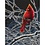 Dimensions . DMS Counted Cross Stitch Kit 11"X14" Ice Cardinal