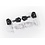 Traxxas . TRA Led Lenses, Body, Front & Rear (Complete Set) (Fits TRA9711 Body)