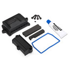 Traxxas . TRA Traxxas Box Receiver/Wire Cover/Foam Pads/Silicone Grease/ 3x15 CS