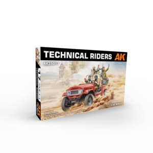 A K Interactive . AKI 1/35 Technical Riders