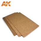 A K Interactive . AKI Cork Sheet 200x300x2mm fine grained