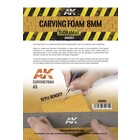 A K Interactive . AKI Carving Foam  8 MM A5 SIZE (228 x 152 MM)