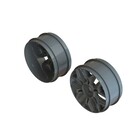 Arrma . ARA 1/8 Buggy Wheel 17mm Hex Gun Metal (2)