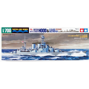 Tamiya America Inc. . TAM 1/700 WLS HMS Hood