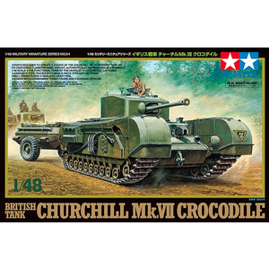 Tamiya America Inc. . TAM 1/48 Churchill MK.VII Crocodile