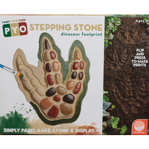 Outset Media . OUT Paint Your Own Stepping Stone: Dinosaur Footprint