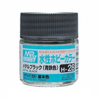 Gunze . GNZ Aqueous Color H28 Metallic Black 10ml Bottle