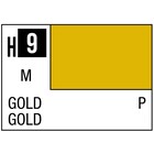 Gunze . GNZ Aqueous Color H9 Metallic Gold 10ml Bottle