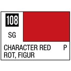 Gunze . GNZ Mr. Color 108 - Character Red (Semi-Gloss/Primary) - 10ml