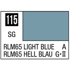 Gunze . GNZ Mr. Color 115 - RLM65 Light Blue (Semi-Gloss/Aircraft) - 10m