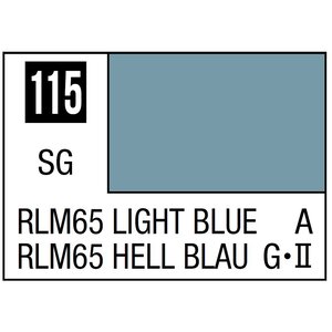 Gunze . GNZ Mr. Color 115 - RLM65 Light Blue (Semi-Gloss/Aircraft) - 10m