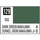 Gunze . GNZ Mr. Color 129 - Dark Green (Nakajima) - 10ml (Semi-Gloss/Aircraft) - 10ml