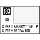 Gunze . GNZ Mr. Color 183 - Super Clear Gray Tone (Semi-Gloss/Primary) - 10ml