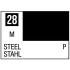 Gunze . GNZ Mr. Color 28 - Steel (Metallic/Primary) - 10ml