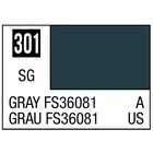 Gunze . GNZ Mr. Color 301 Gray FS36081 (Semi-Gloss/Aircraft) - 10ml