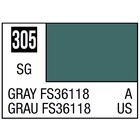 Gunze . GNZ Mr. Color 305 Gray FS36118 (Semi-Gloss/Aircraft) - 10ml
