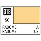 Gunze . GNZ Mr. Color 318 Radome (Semi-Gloss/Aircraft) - 10ml