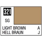 Gunze . GNZ Mr. Color 321 Light Brown (Semi-Gloss/Aircraft) - 10ml