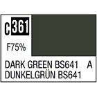 Gunze . GNZ Mr. Color 361 Dark Green BS641, WWII Mid-Late RAF Standard Color - 10ml