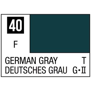 Gunze . GNZ Mr. Color 40 - German Gray (Flat/Tank) - 10ml