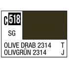 Gunze . GNZ Mr. Color C518 Olive Drab 2314 Japan ground Self-Defense Force Vehicle - 10ml