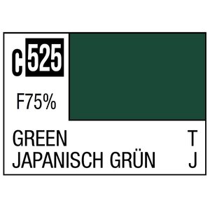 Gunze . GNZ Mr. Color C525 Green Imperial Japanese Army Tank Late Camouflage - 10ml