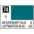 Gunze . GNZ Mr. Color 74 - Air Superiority Blue (Gloss/Aircraft) - 10ml