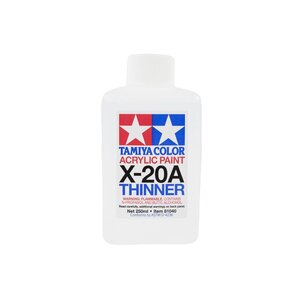 Tamiya America Inc. . TAM X-20A Acrylic Thinner 250ml