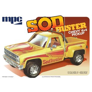 MPC . MPC 1/25 1981 Chevy Stepside Pickup Sod Buster