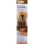 Princeton . PCT Princeton Synthetic Gold Taklon Real Value Brush Set