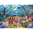 Jumbo Puzzles & Accs . JUM 1000 pc Original #43 Aquarium Antics Puzzle