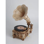 Robotime . ROE Mechanical Wood Models; Classical Gramophone