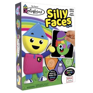 Play Monster . PLM Colorforms Silly Faces Game