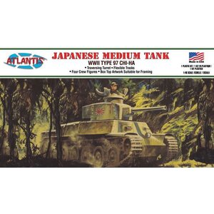 Atlantis Models . AAN 1/48 Japanese Chi-Ha Type 97 Medium Tank