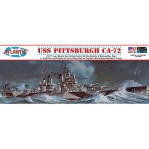 Atlantis Models . AAN 1/490 USS Pittsburgh Heavy Cruiser