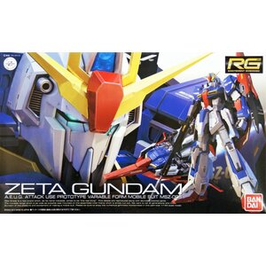 Bandai . BAN 1/144 RG  #10 Zeta Z Gundam