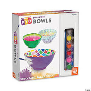 MindWare . MIW Paint Your Own Porcelain Bowls