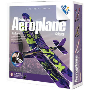 Play Steam . PYS Rubber Band Airplane Science - Biplane