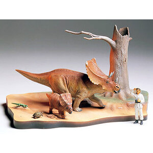 Tamiya America Inc. . TAM 1/35 Chasmosaurus Diorama Set