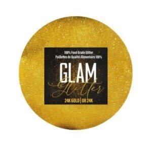 Create Distribution . CDI Glam Glitter 24K Gold 10g