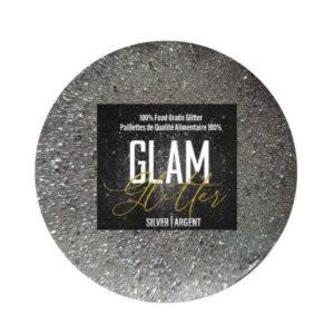 Create Distribution . CDI Glam Glitter Silver 10g