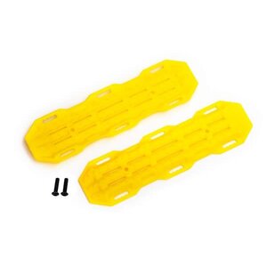 Traxxas . TRA Traction boards, yellow/ mounting hardware