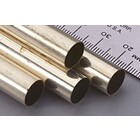 K&S Engineering . KSE ROUND BRASS TUBE 13/32 X 12''